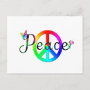 Search for peace stuff postcards Typography