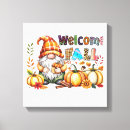 Search for welcome sign canvas prints Pumpkin