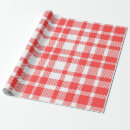 Search for red gingham wrapping paper Trendy