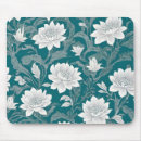 Search for white floral pattern mousepads Asian