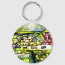 Search for fruit and vegetables key rings Market