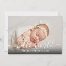 Search for new world invitations Baby photo