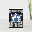 Search for 300 cards Bowling gutter ball
