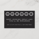 Search for stamp loyalty cards Salon