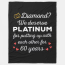 Search for 60th anniversary blankets Diamond