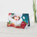 Search for vintage lady christmas cards Deco