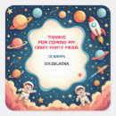 Search for space adventure stickers Astronaut