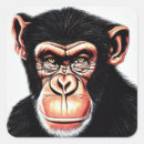 Search for cute chimp stickers Chimpanzee