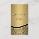 Search for glamour business cards Gold