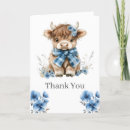 Search for highland cow thank you cards Floral