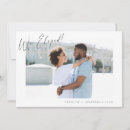 Search for engagement wedding announcement cards Simple