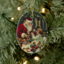 Search for victorian decorations christmas tree decorations Santa