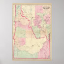 Search for map of montana posters Idaho