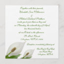 Search for elegant white lilies invitations Lillies