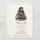 Search for goth bridal shower invitations Bride or die