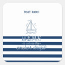 Search for boat name stickers Navy blue