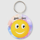 Search for smiling faces key rings Humour