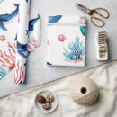 Search for shark birthday wrapping paper Ocean