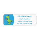 Search for t rex return address labels Cartoon