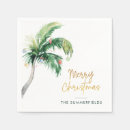 Search for tropical christmas napkins Florida