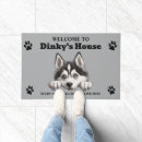 Search for husky doormats Funny