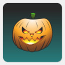 Search for halloween pumpkin face stickers Creepy