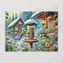 Search for winter bird postcards Nature