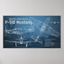 Search for p 51d posters Mustang