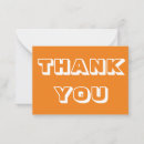 Search for orange thank you cards Modern