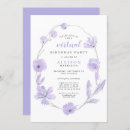 Search for social distancing birthday invitations Watercolor