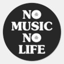 Search for music is life stickers Cool