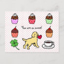 Search for yellow lab postcards Cute