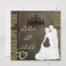 Search for silhouette wedding invitations Vintage