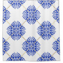 Search for spanish shower curtains Azulejo