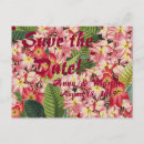 Search for island wedding postcards Floral