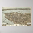 Search for charleston map posters Panoramic