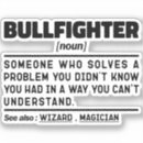 Search for bullfighting stickers Matador