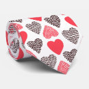 Search for red and black ties Pattern