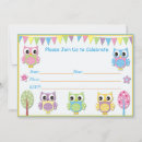 Search for purple owl baby shower invitations For kids