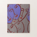 Search for face puzzles Abstract