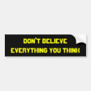 Search for thinking of you bumper stickers Everything