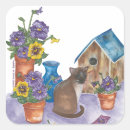 Search for birdhouse stickers Watercolor