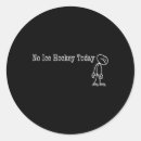 Search for hockey humour stickers Goalie