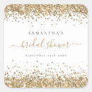 Search for gold bridal shower stickers Script