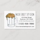 Search for beer business cards Bar