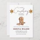 Search for rodeo baby shower invitations Is on his way