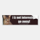 Search for cat joke bumper stickers Humour
