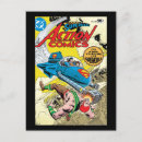 Search for action comics postcards Super hero