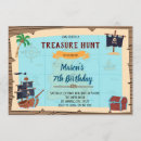 Search for treasure invitations Hunt