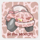 Search for pink cow stickers Moo